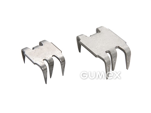 Reparaturkupplung SS für Gummiförderbänder, für Banddicke 2,5-4mm, verzinkter Stahl, 